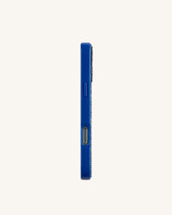 Ocean Shell Artificial Crystal Phone Case - Blue