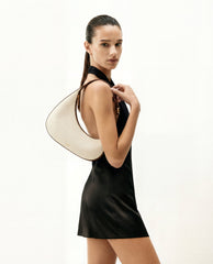 Harlee Shoulder Bag - Brown Canvas