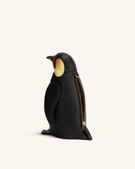 Pia Penguin Crossbody Bag - Black