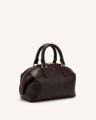 Arlo Top Handle Bag - Dark Brown