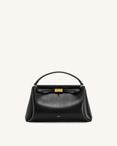 Carmen Top Handle Bag - Black