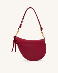 Ashlie Crossbody Bag - Burgundy