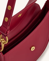 Ashlie Crossbody Bag - Burgundy
