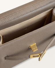 Piper Pebbled Crossbody Bag - Taupe