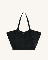 Kiana Large Capacity Tote Bag - Black