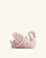 Alani Swan Shaped Crossbody Bag - Light Pink
