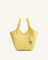Ines Padlock Tote Bag - Yellow