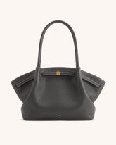 Hana Large Tote Bag - Dark Gray