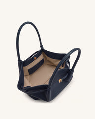 Hana Medium Tote Bag - Navy Blue