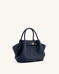 Hana Mini Tote Bag - Navy Blue
