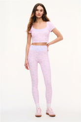 Rhosyn Mixed Print Leggings