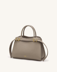 Ella Structured Tote - Taupe