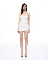 Juniper 3D Floral Mini Suits - White