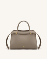 Ella Structured Tote - Taupe
