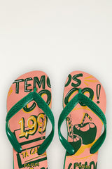 Pink Temos Coco Havaianas Sandals