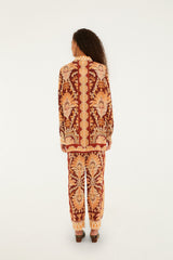 Red Wonderful Tapestry Sand Shirt