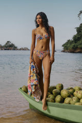 Multicolor Floraline Sarong