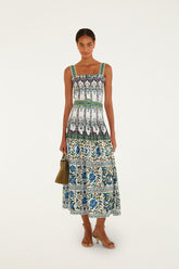 Off-White Manoela Belted Maxi Dress