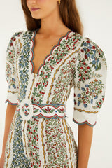 Off-White Fruit Beauty Mini Cut Out Romper