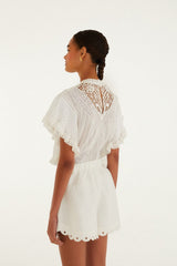 Off-White Artisanal Short