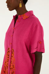 Pink Fruit Richelieu Artisanal Shirt