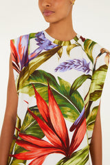 Sand Florart Tshirt Blouse