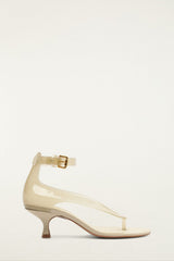 Off-White Jelly Heel Sandal