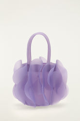 Purple Jelly Flower Bag