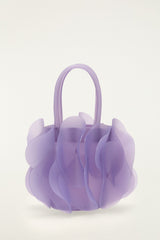 Purple Jelly Flower Bag