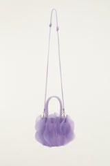 Purple Jelly Flower Bag
