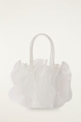 White Jelly Flower Bag