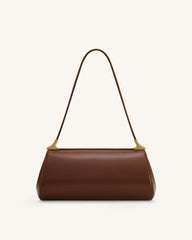 Eloise Shoulder Bag - Deep Brown