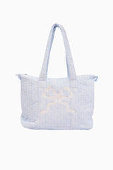 Aja Quilted Bow Print Weekender