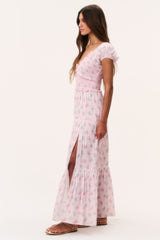 Amandla Floral Cotton Maxi Dress