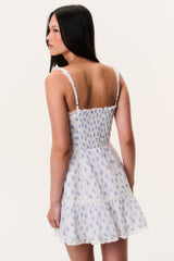 Andela Indigo Cloud Mini Dress