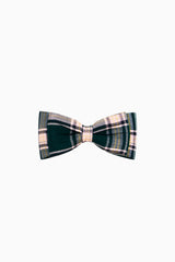 Ayisha Tartan Hair Bow - MISTLETOE KISS
