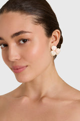Pansy Stud Earrings