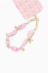 Case-Mate x LoveShackFancy Scarf Anchor Card Phone Charm - Blooming Heirloom