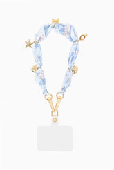 Case-Mate x LoveShackFancy Scarf Anchor Card Phone Charm - Everblooming Rosettes