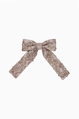 Balletta Sequin Lace Bow Barrette