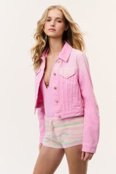 Bardot Ombre Denim Jacket