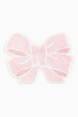 Bow Bath Rug - PETAL PINK