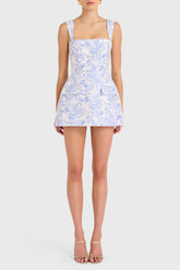 Bethany Romper in Toile Brocade
