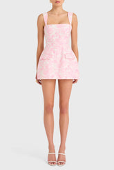 Bethany Romper in Toile Brocade