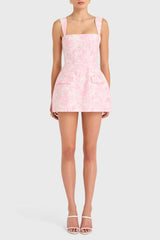 Bethany Romper in Toile Brocade