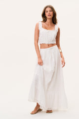 Brina Cotton Maxi Skirt