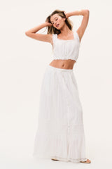 Brina Cotton Maxi Skirt