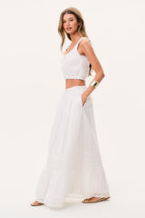 Brina Cotton Maxi Skirt