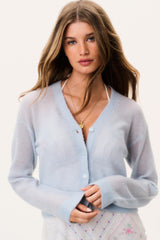 Breckie Sheer Alpaca Cardigan