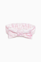 Bow Face Wash Beauty Headband - PEACH FUZZ
